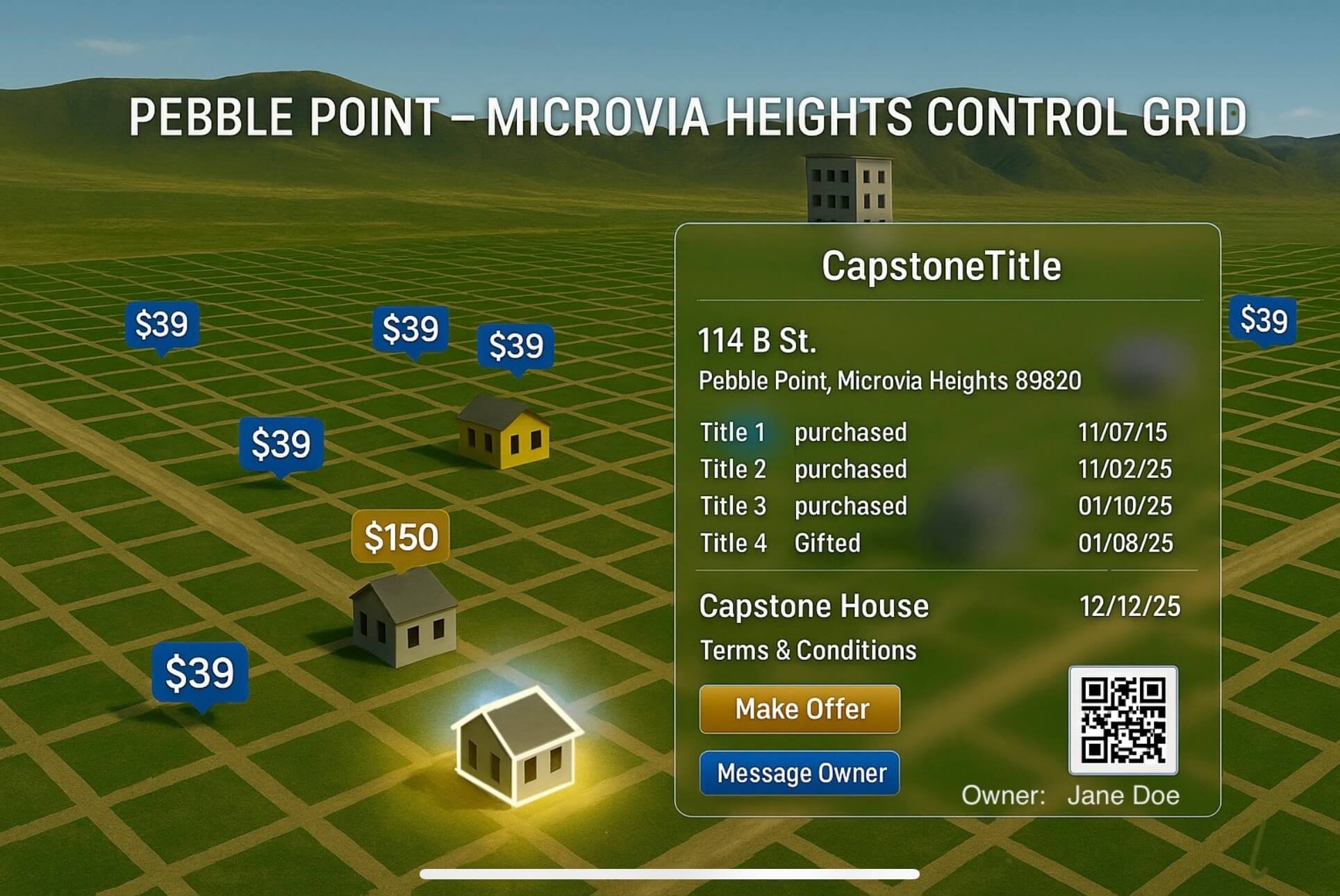Microvia Grid Banner